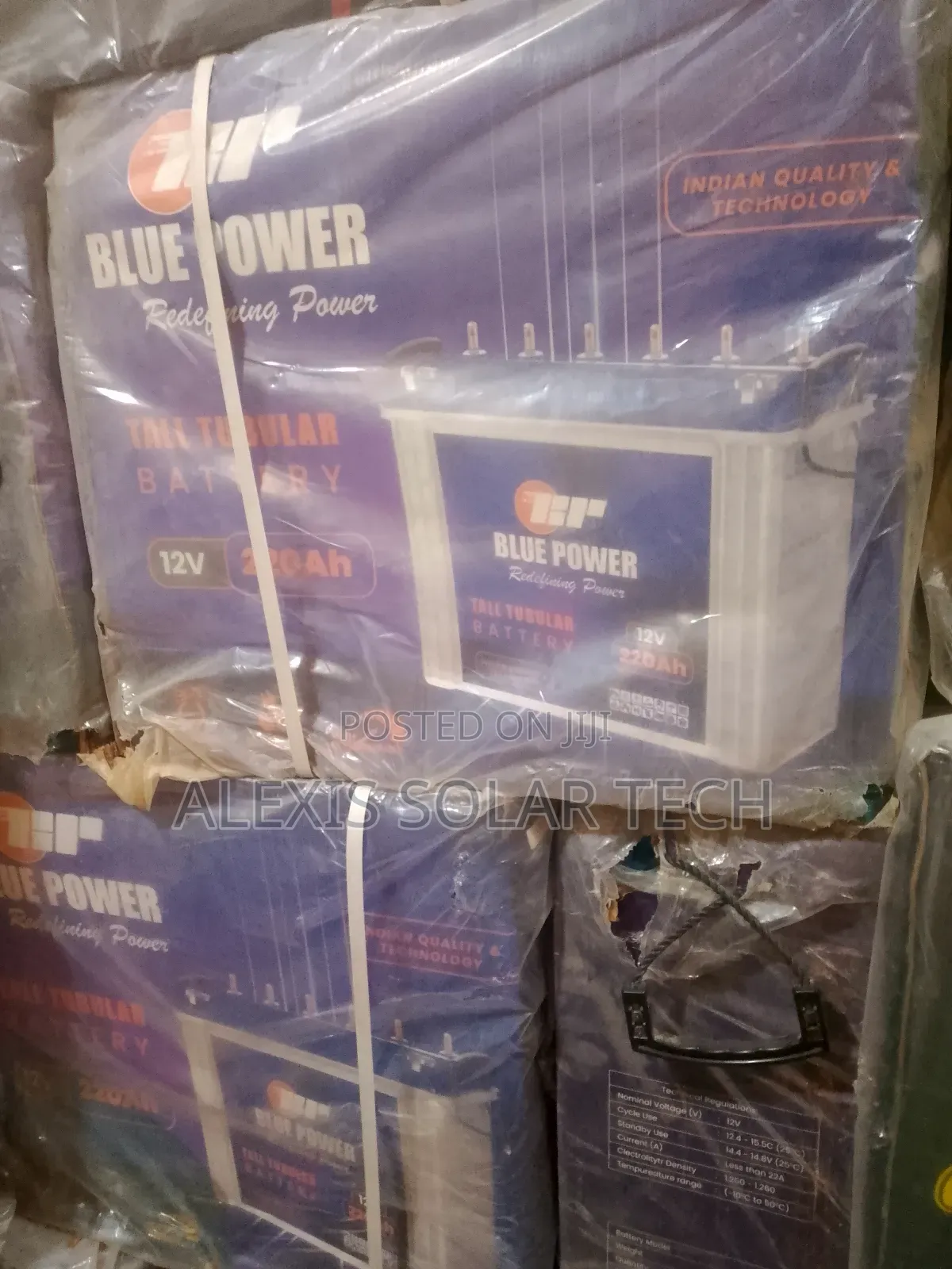 Blue Power 220ah Solar Battery
