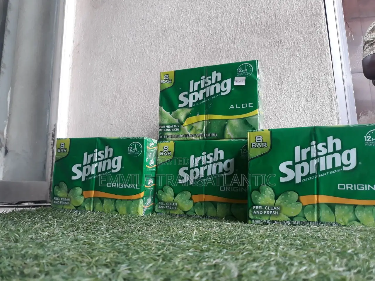 Irish Spring Deodorant Soap – 8 Bars Usa