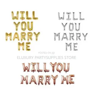 Will You Marry Me Foil Balloon