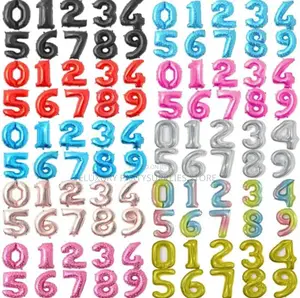Foil Number Balloon