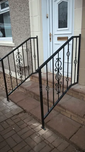 Outline Wrought Iron Handrail