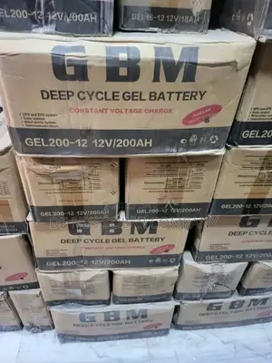 GBM 200ah 12v Dry Cell Solar Inverter Battery Available