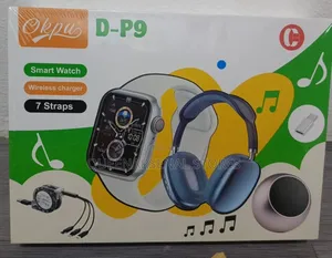 D-P9 Smart Watch With 7straps