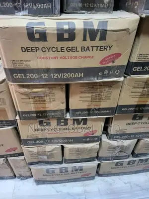 200ah 12v Dry Cel GBM Solar Battery Is Now Available