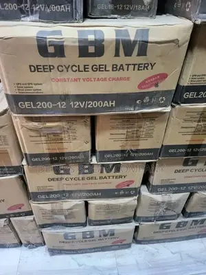 200ah 12v Dry Cel GBM Solar Battery Is Now Available