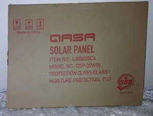 Qasa Solar Panel QSP-20w15 - 20 Watts