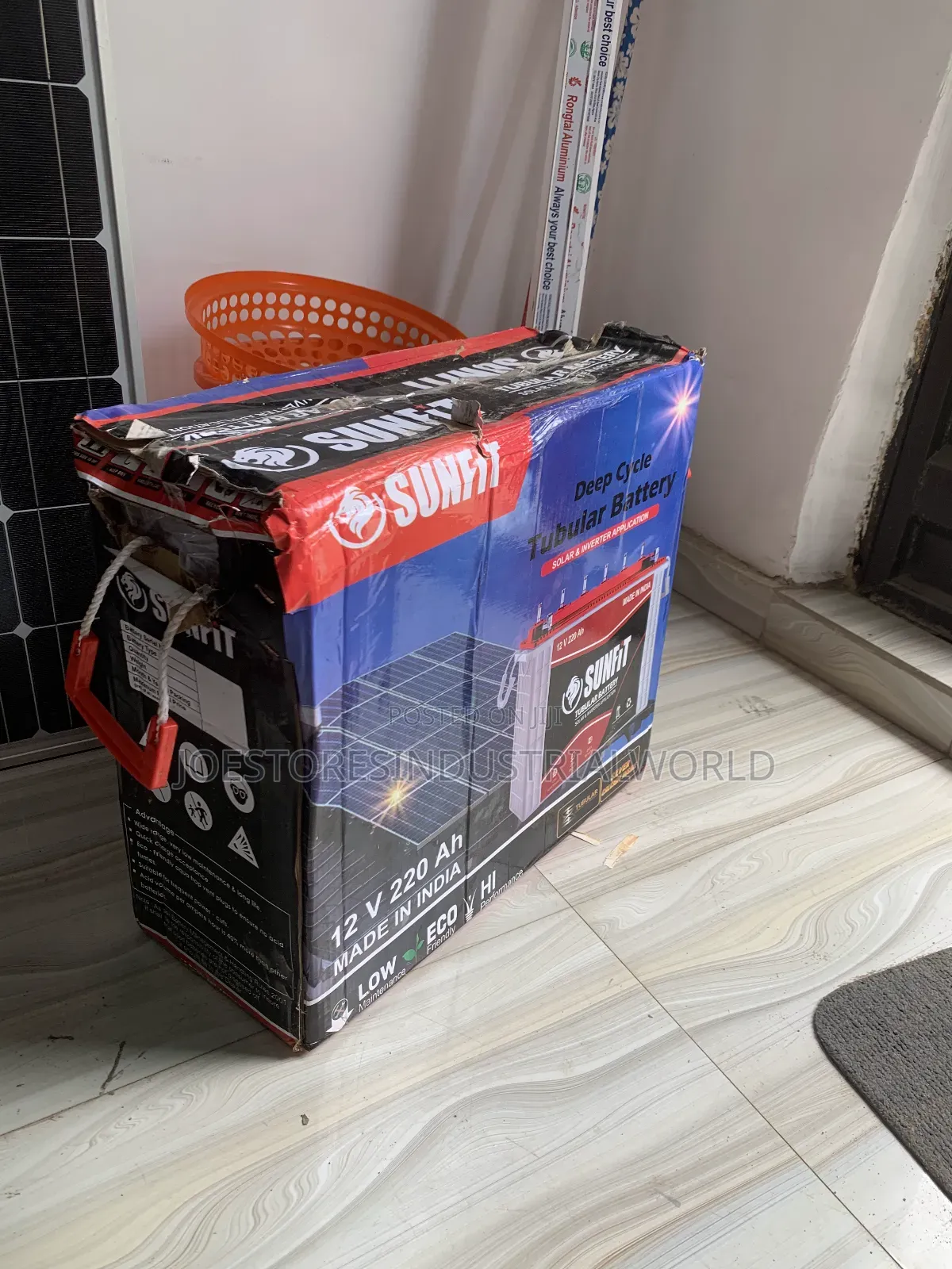Sunfit Solar Tubular Battery 220ah 12v