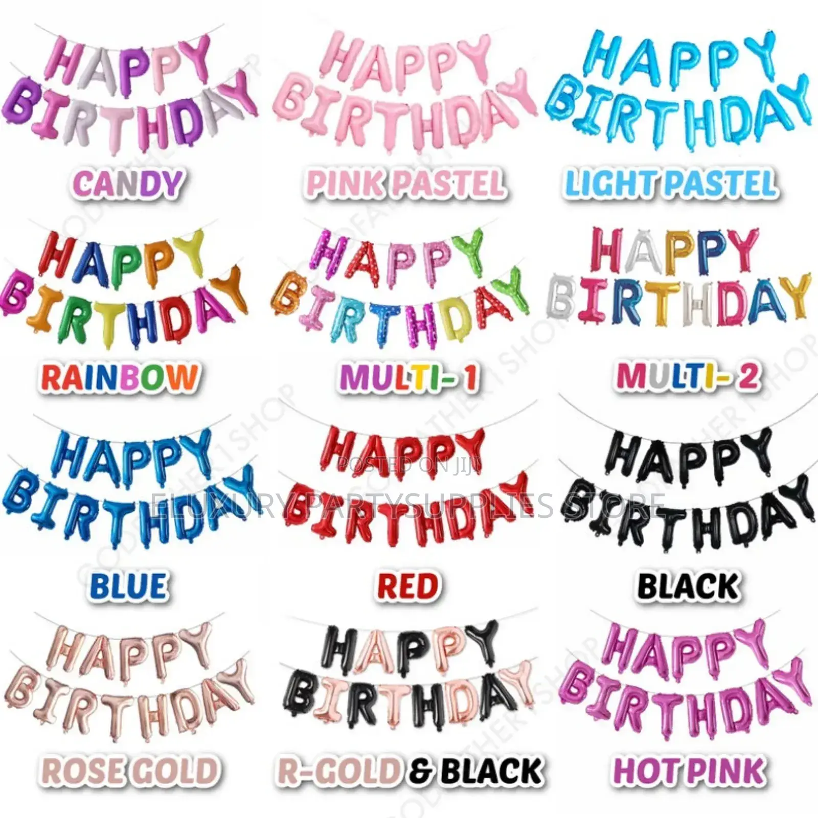 Happy Birthday Foil Balloon