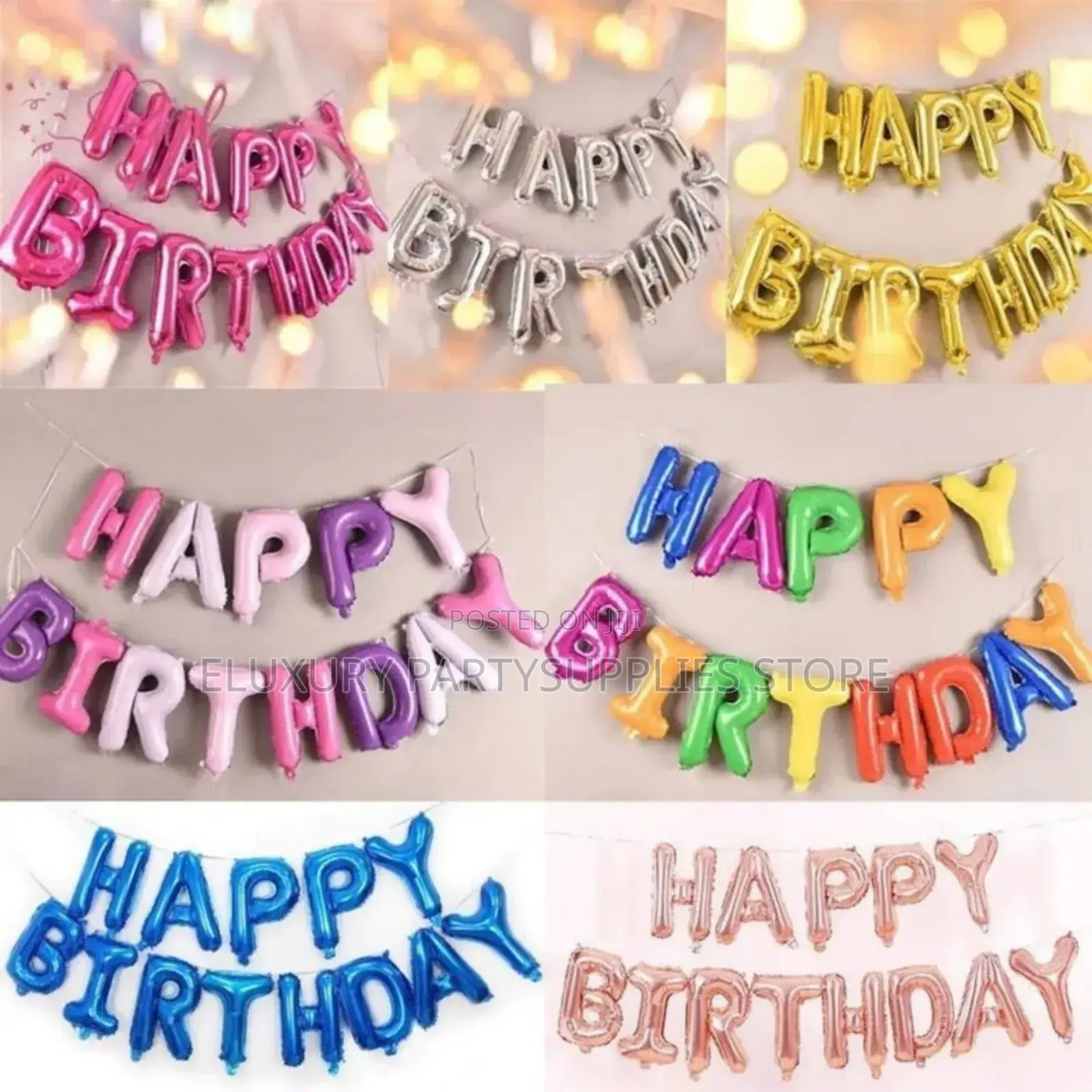 Happy Birthday Foil Balloon