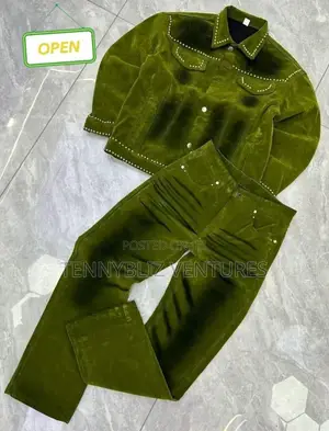 Latest Luxury Lime Distressed Suede Ensemble Combo