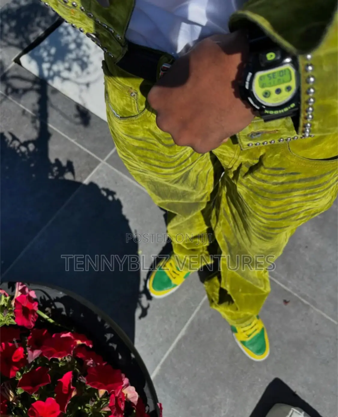 Latest Luxury Lime Distressed Suede Ensemble Combo