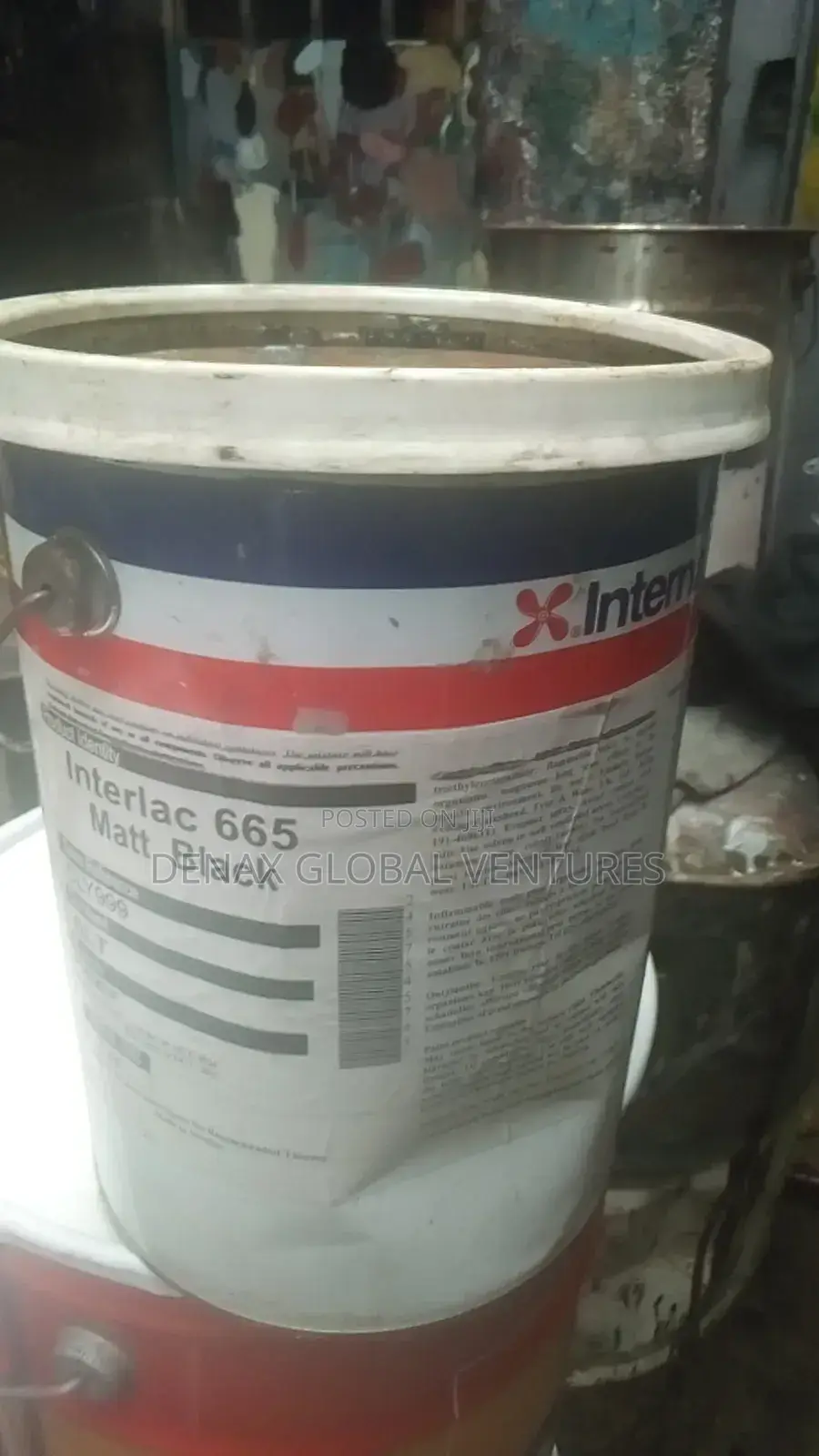 Matte Black Paint 5l