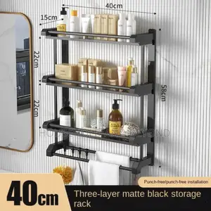 3 Layer 40cm Cosmetic Rack
