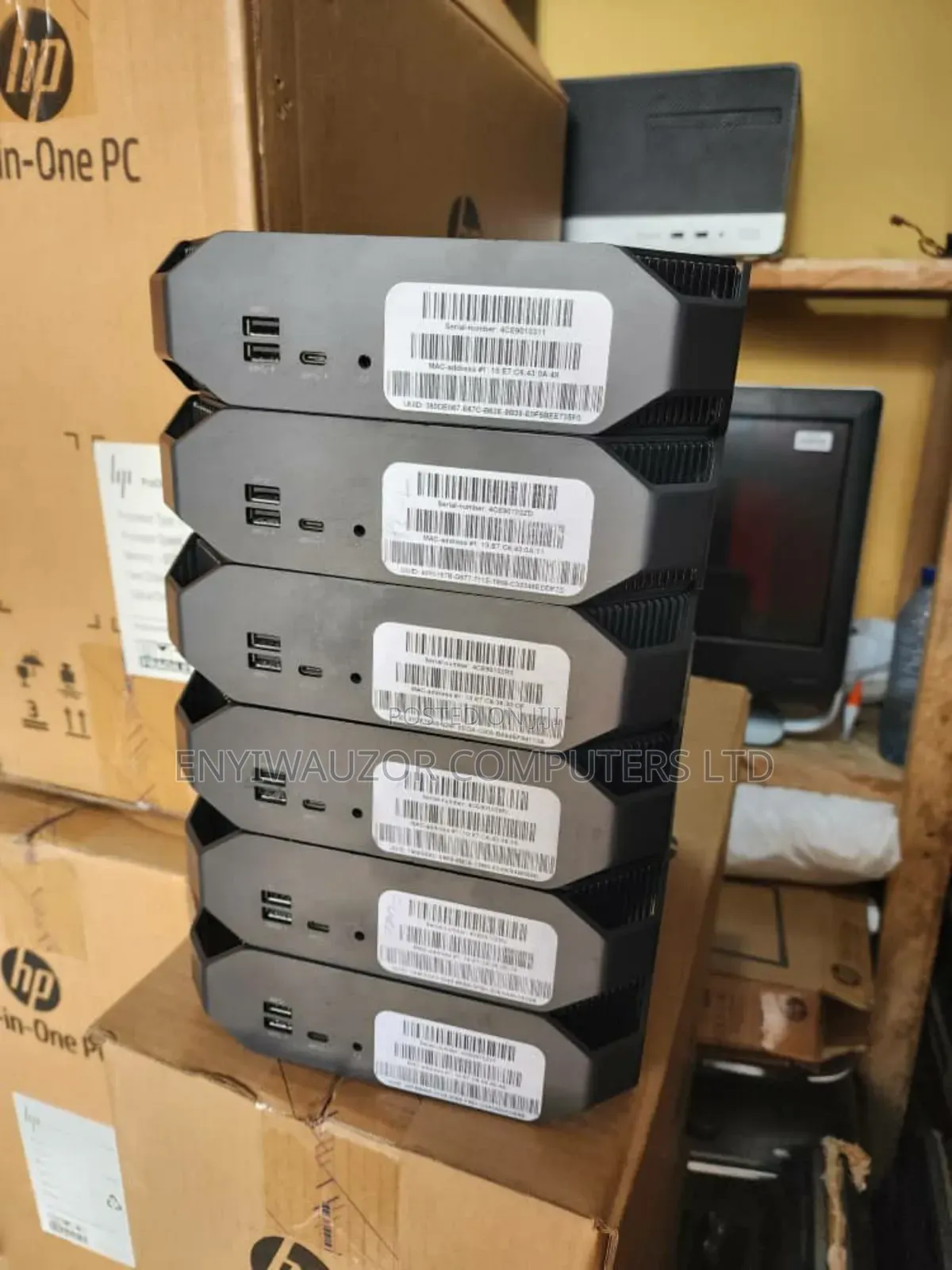 Desktop Computer HP Z2 G4 Mini 8GB Intel Core I5 SSD 256GB