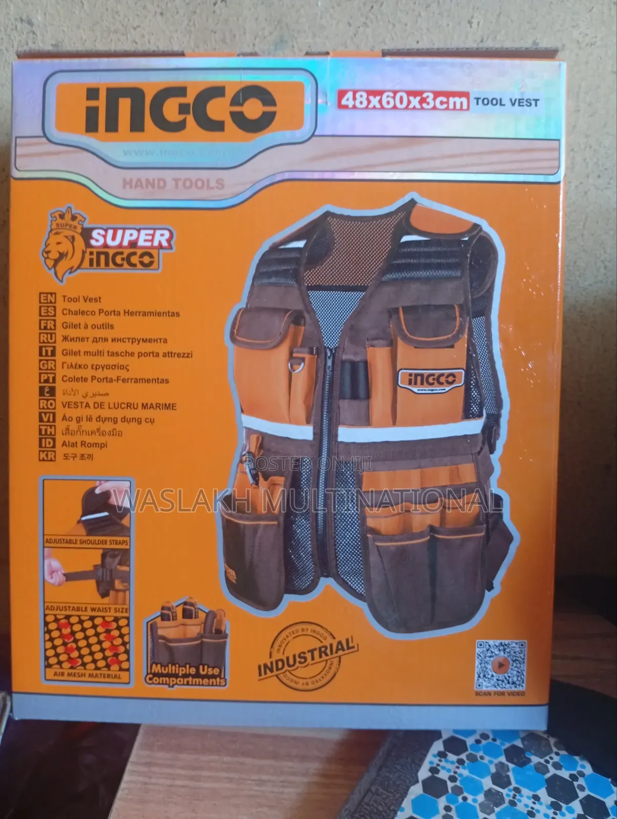 Tools Vest Ingco