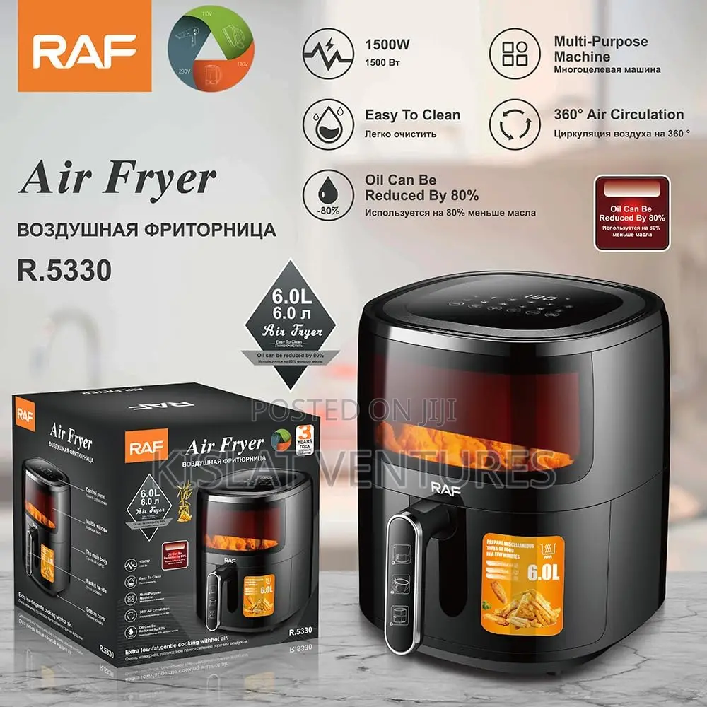 Raf 6 L Air Fryer - 1500w