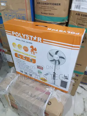 Breeze on Demand - Polystar Rechargeable Fan 18"