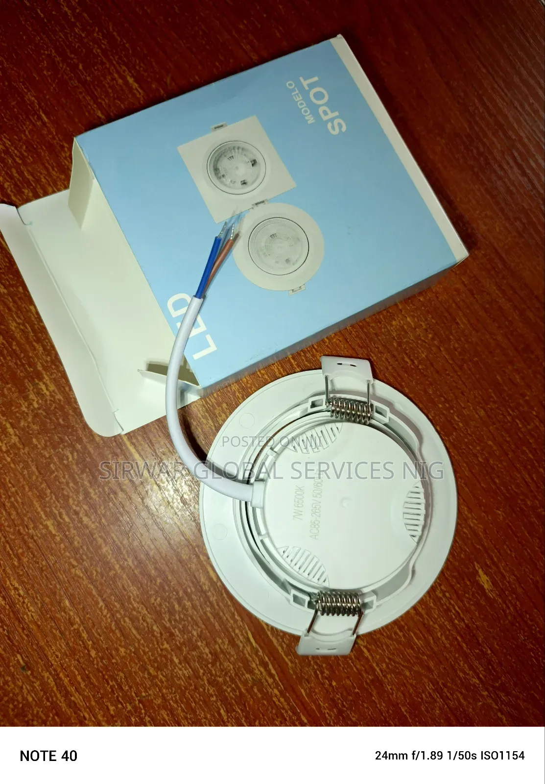 Affordable 7watts Recess Light