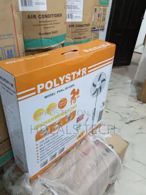 Polystar Standing Fan 18" Rechargeable