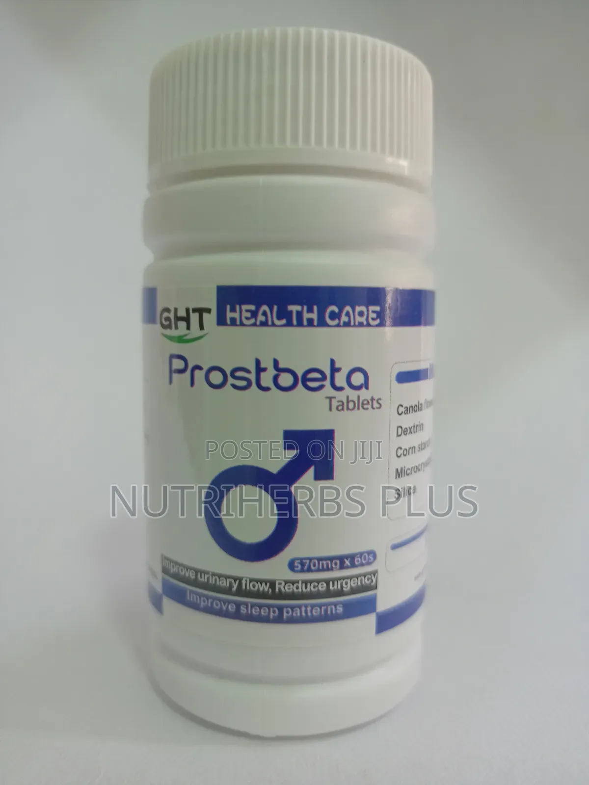 GHT Prostate Tablet Nafdac Approved for Prostate Treatment