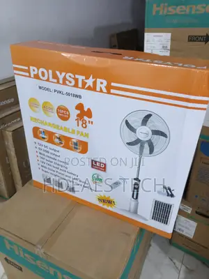 Polystar Fan 18" - Smart Cooling for Smart Homes