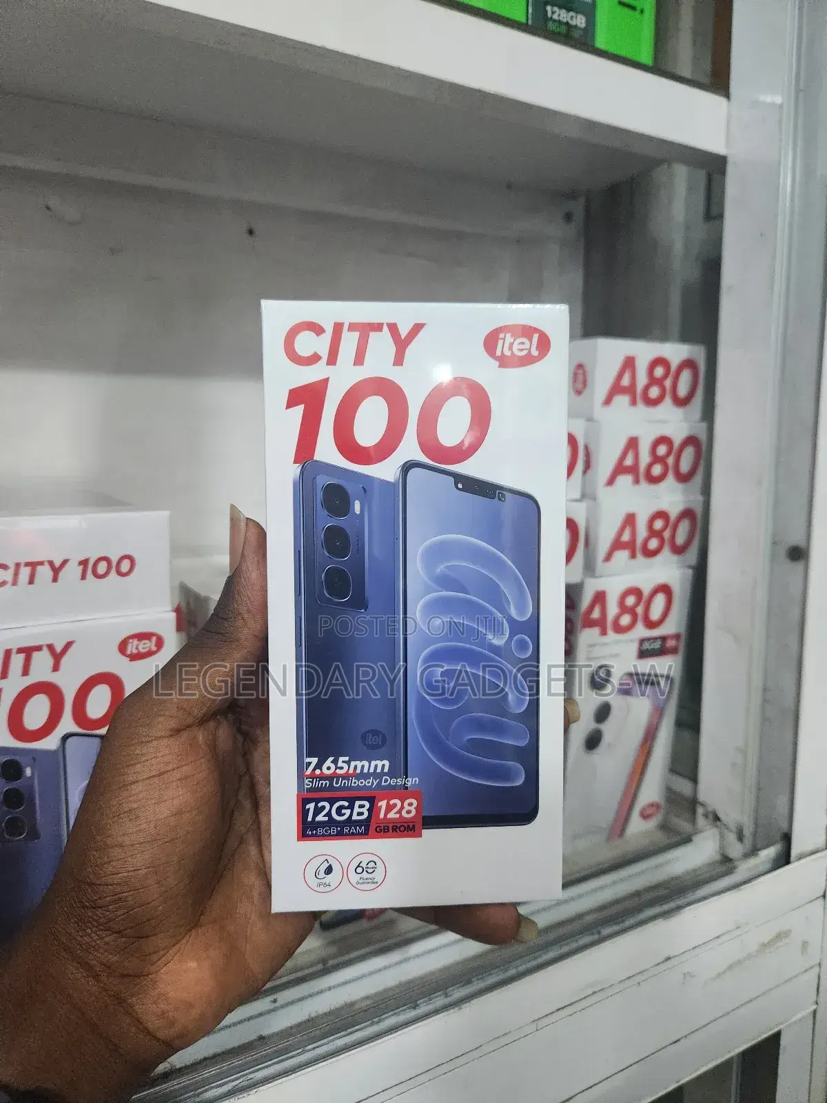 New Itel City 100 128 GB Blue