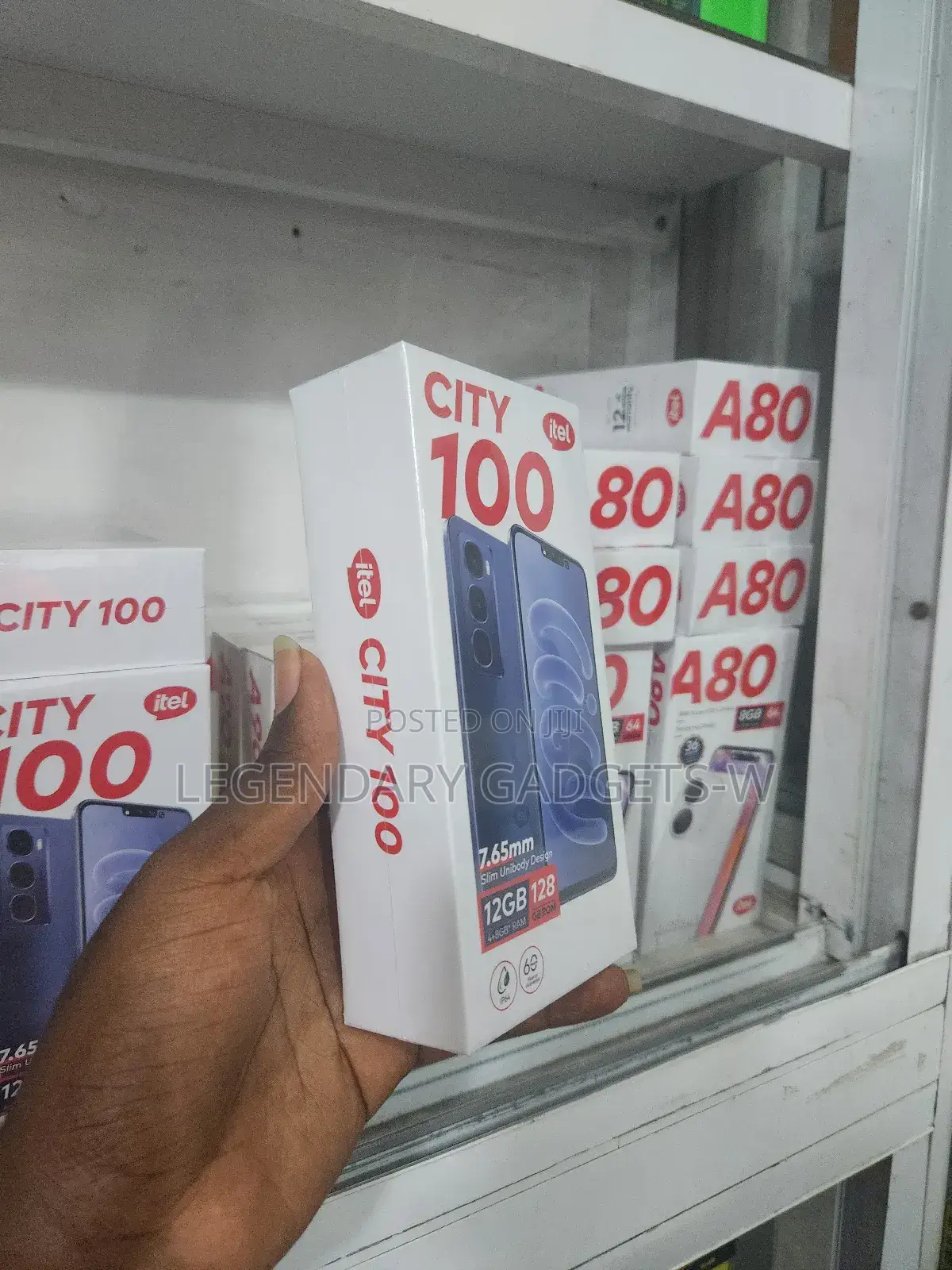 New Itel City 100 128 GB Blue