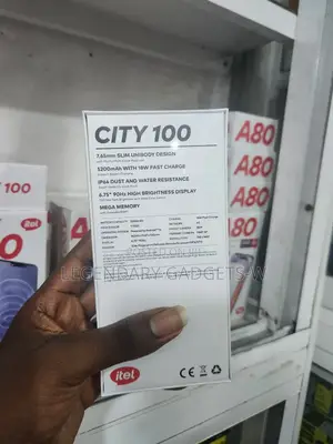 New Itel City 100 128 GB Blue
