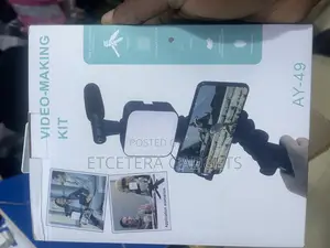  Video Making Kit (Social Media) Mic Led Tripod Remote Control
