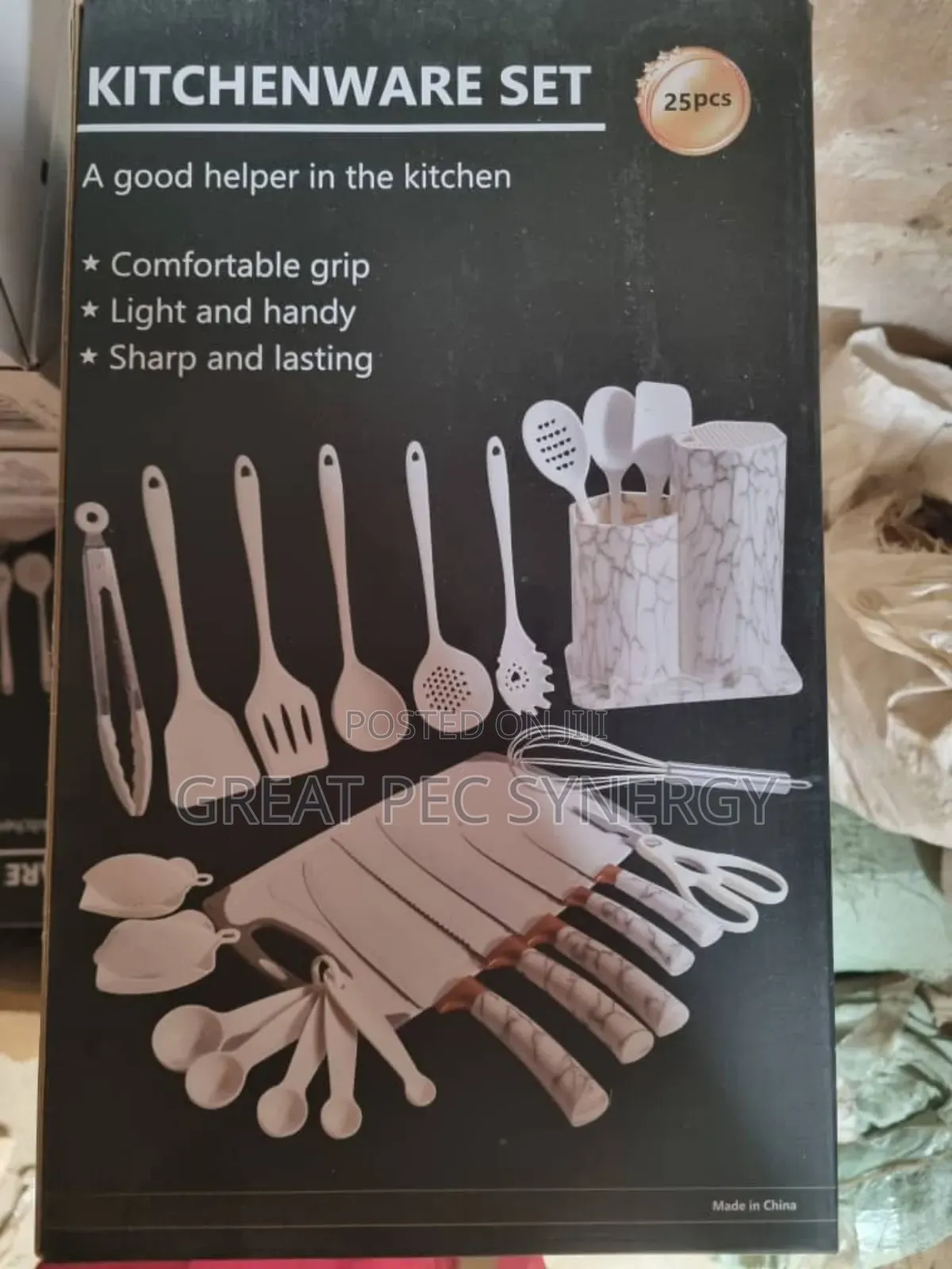 25 Piece of Silicon Kitchenware Set