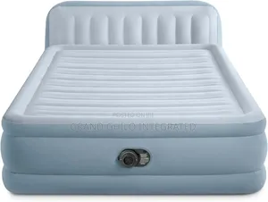Plush Air Mattress With Headboard Queen