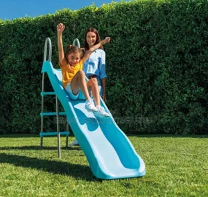 Intex 44106 – Children's Garden Slide Steel and Plastic Blue