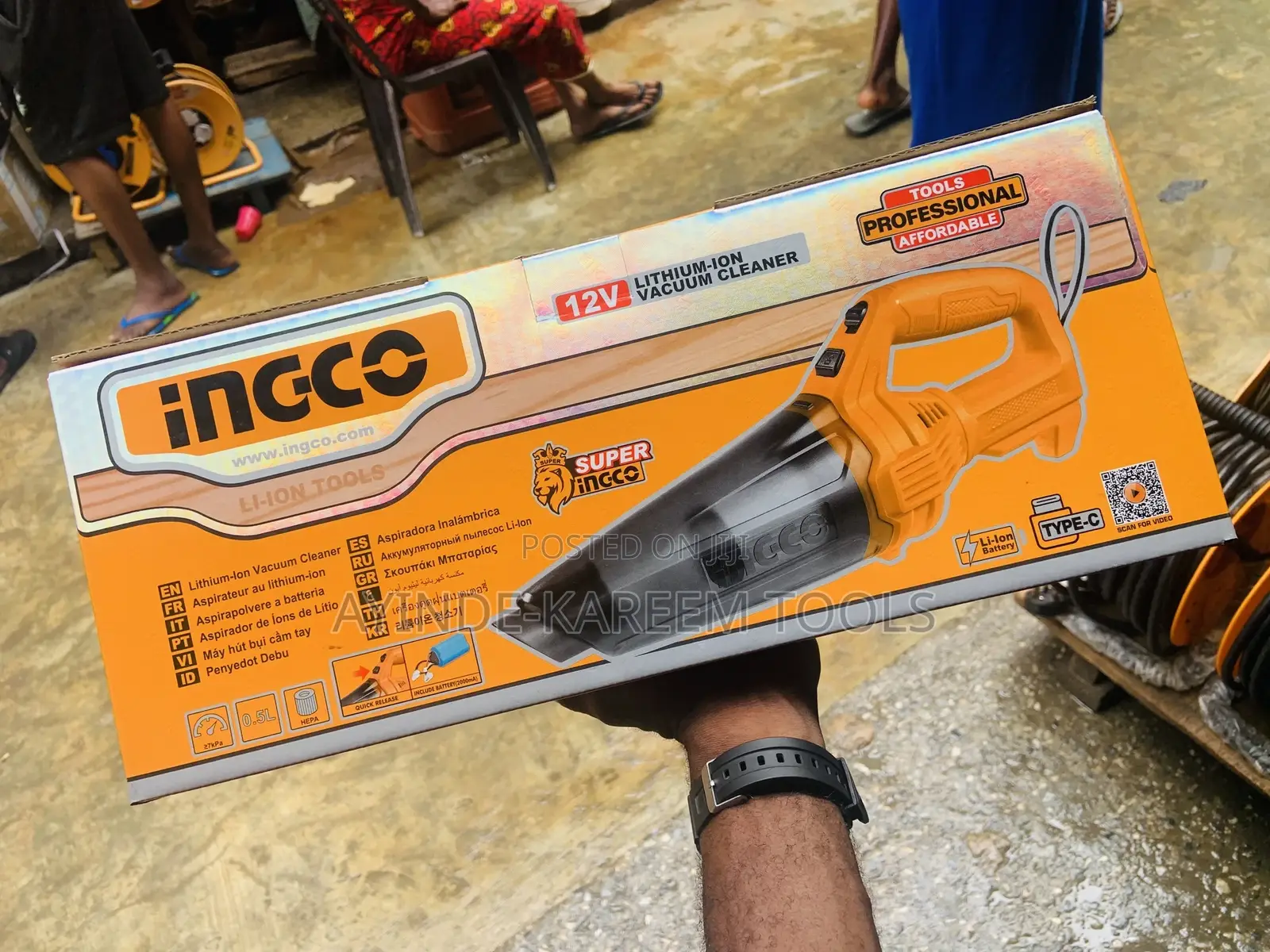 12v Cordless Vacuum Cleaner