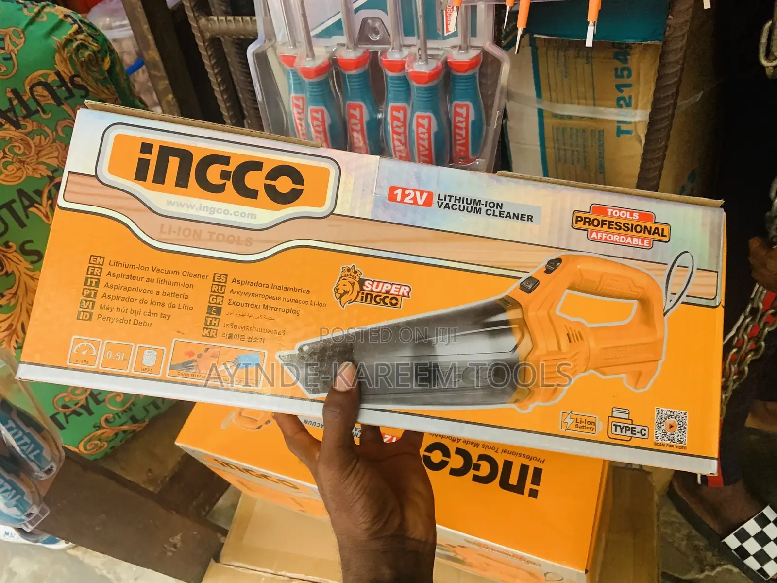 12v Cordless Vacuum Cleaner