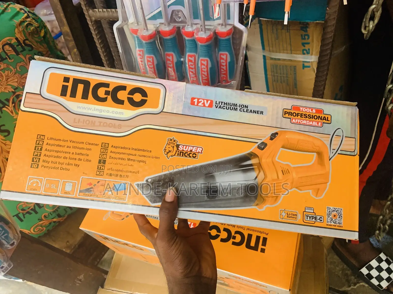 12v Cordless Vacuum Cleaner