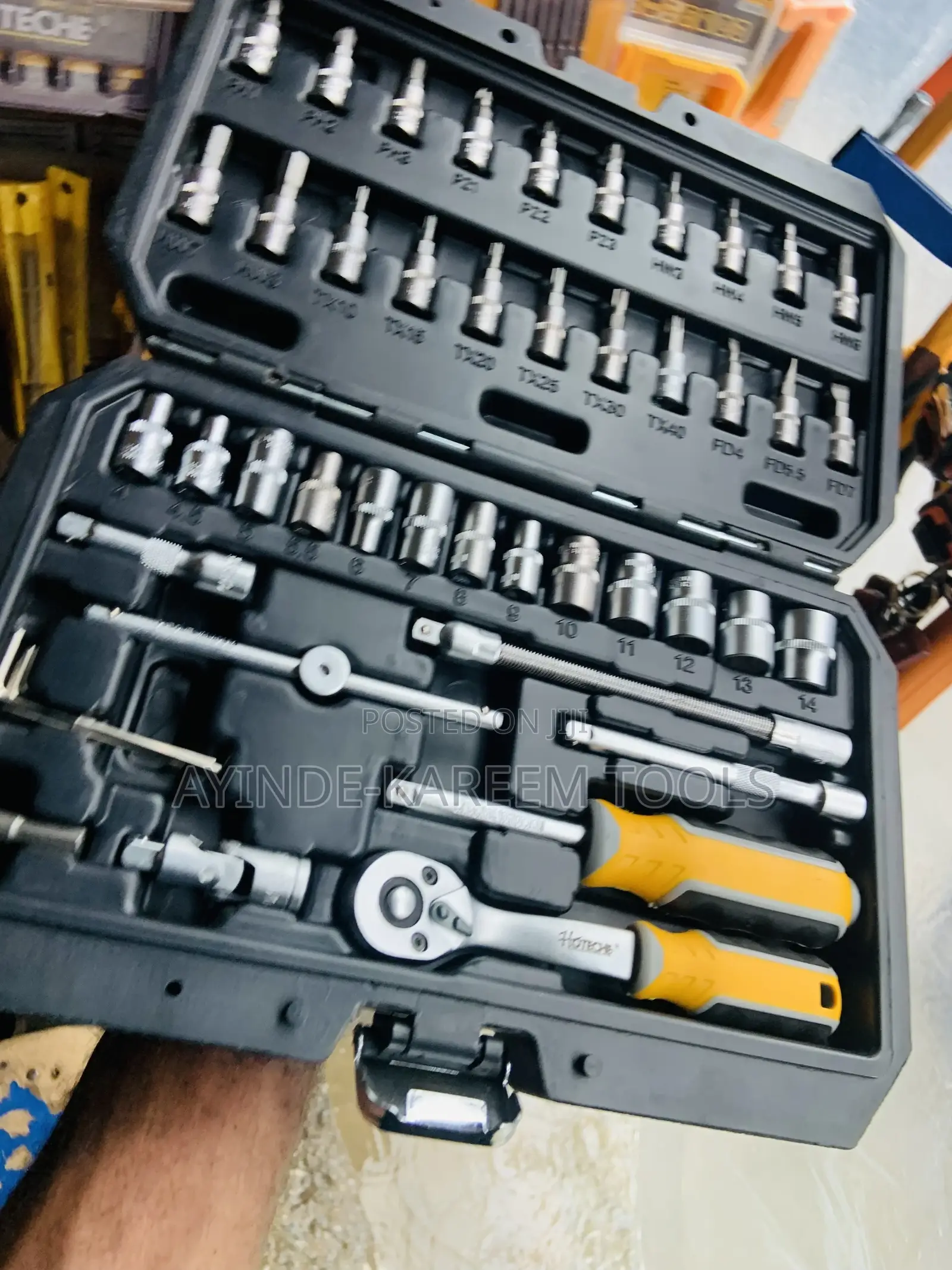 46pcs 1/4” Dr.Socket Set