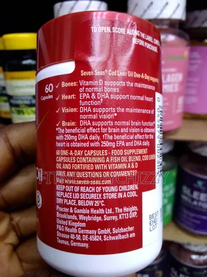 Seven Seas Cod Liver Oil X 120 Capsules
