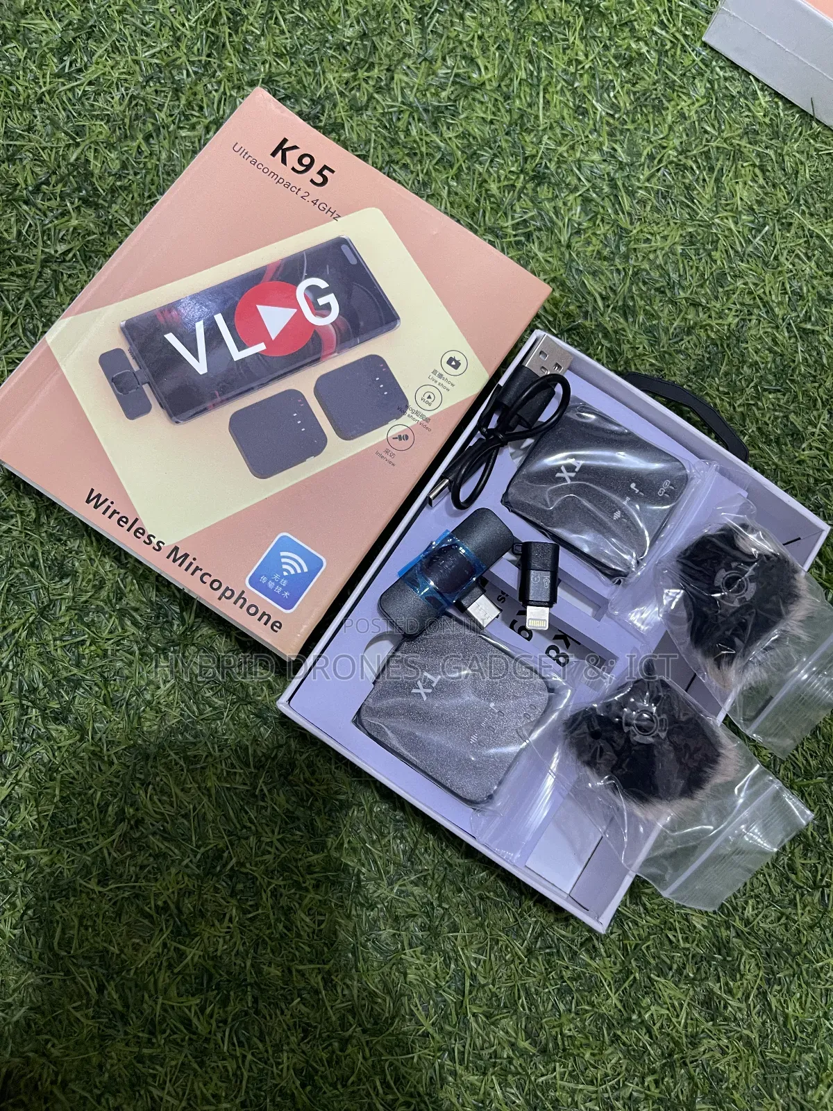 Wireless Microphone for Content Vlog