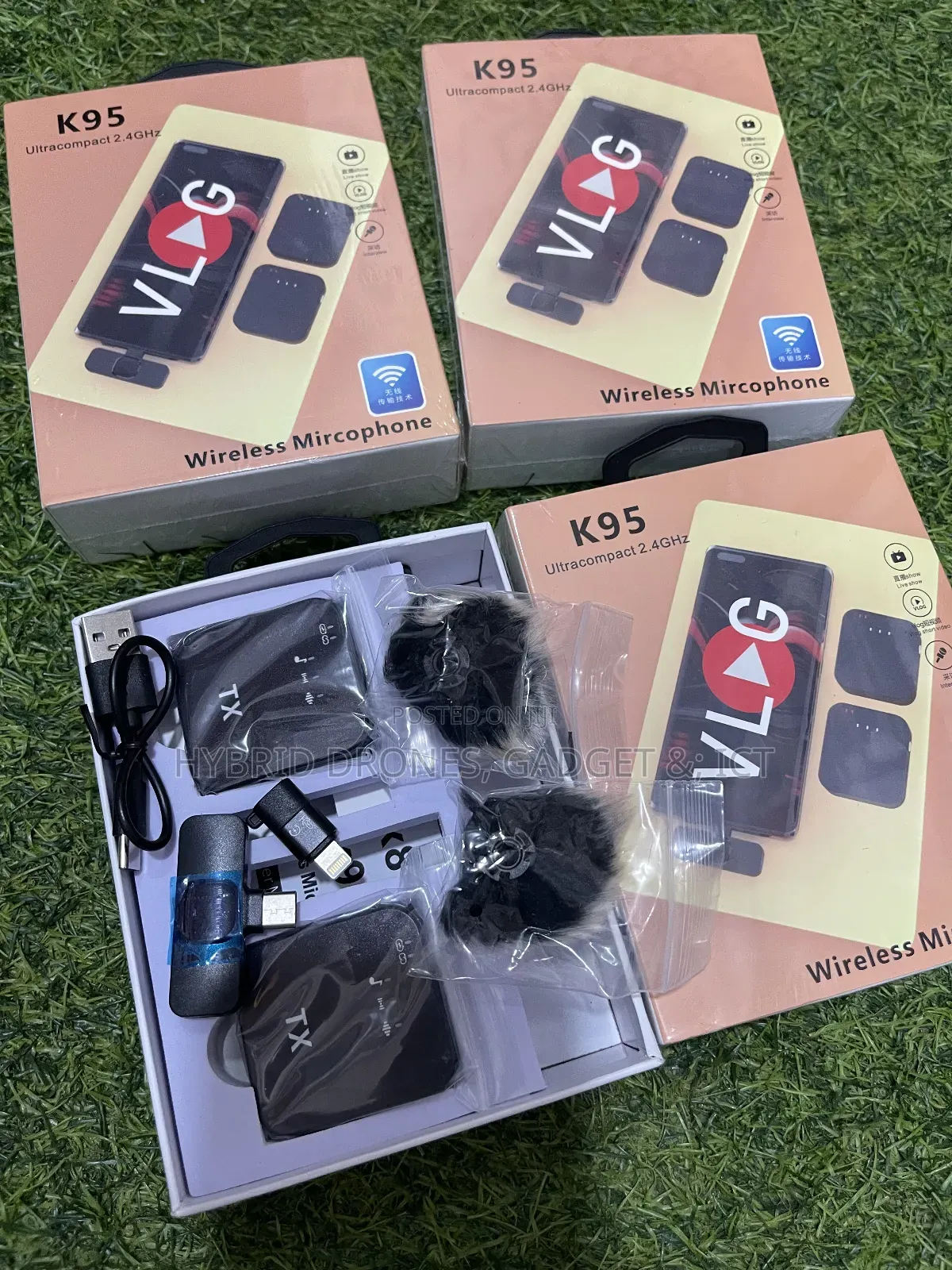  Wireless Microphone for Content Vlog