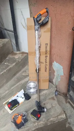 Rechargeable Brush Cutter With 2 Batteries