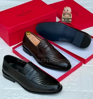 Valentino Luxury Men Flat Shoe