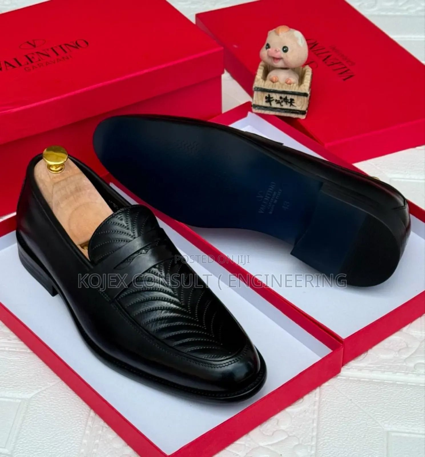 Valentino Luxury Men Flat Shoe