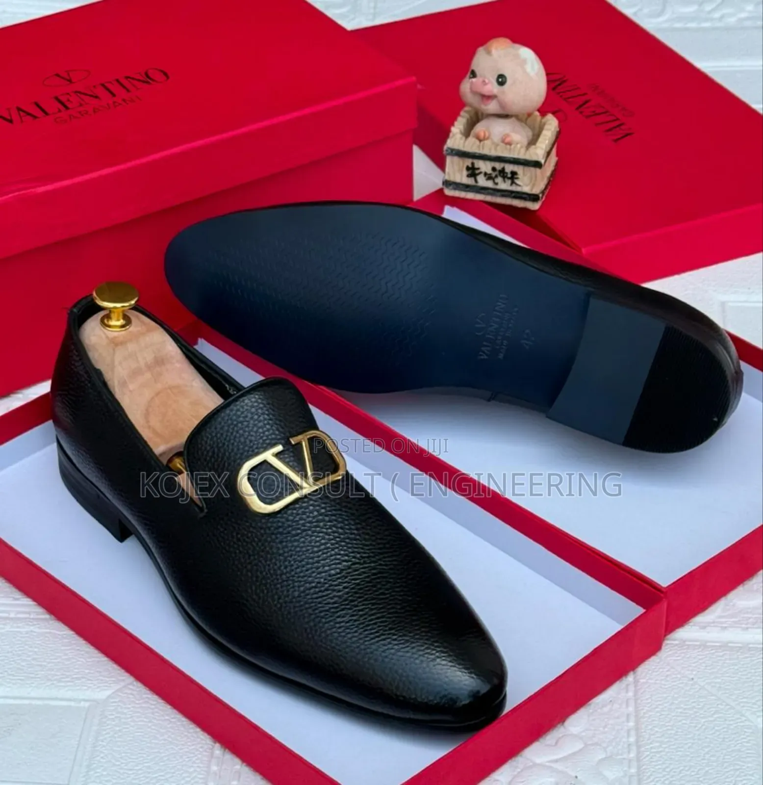 Valentino Luxury Men Flat Shoe