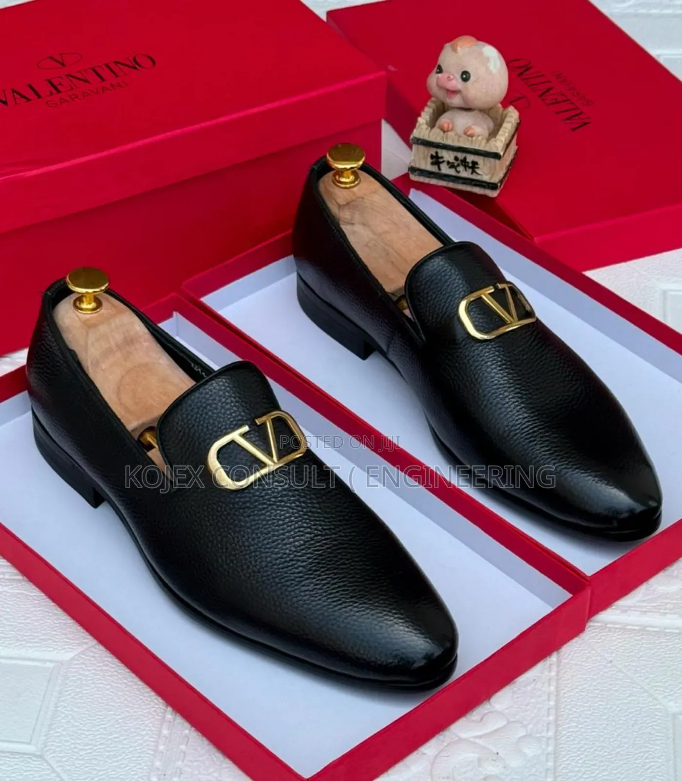 Valentino Luxury Men Flat Shoe