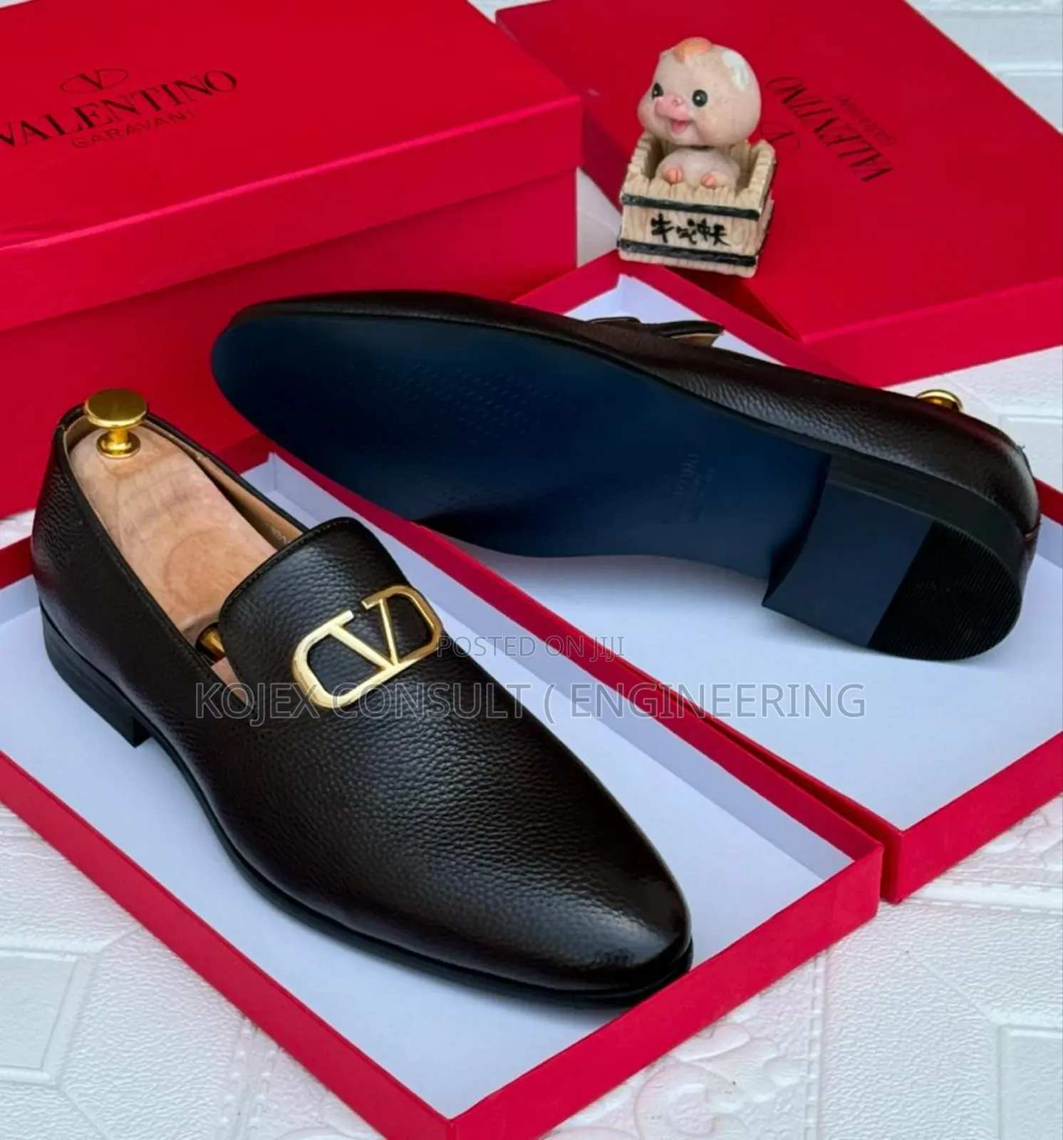 Valentino Luxury Men Flat Shoe