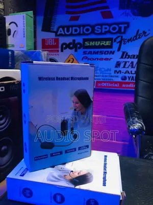 Accurd Si01 Quality Wireless Headset Microphone High Perform