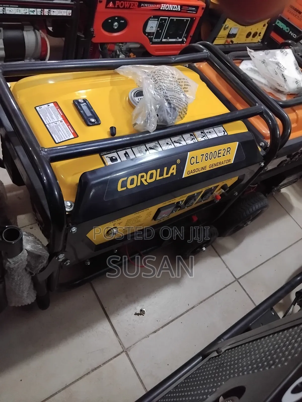 Corolla 3.5kva Petrol Generator 100% Copper Coil