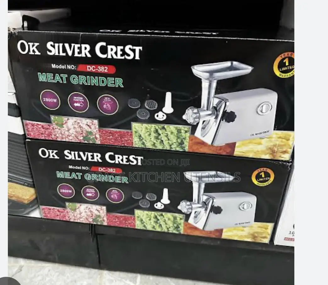 Silvercrest Meat Grinder 3 Mincing
