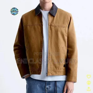 Pure Quality Luxury Denim Jacket Well Branded Package