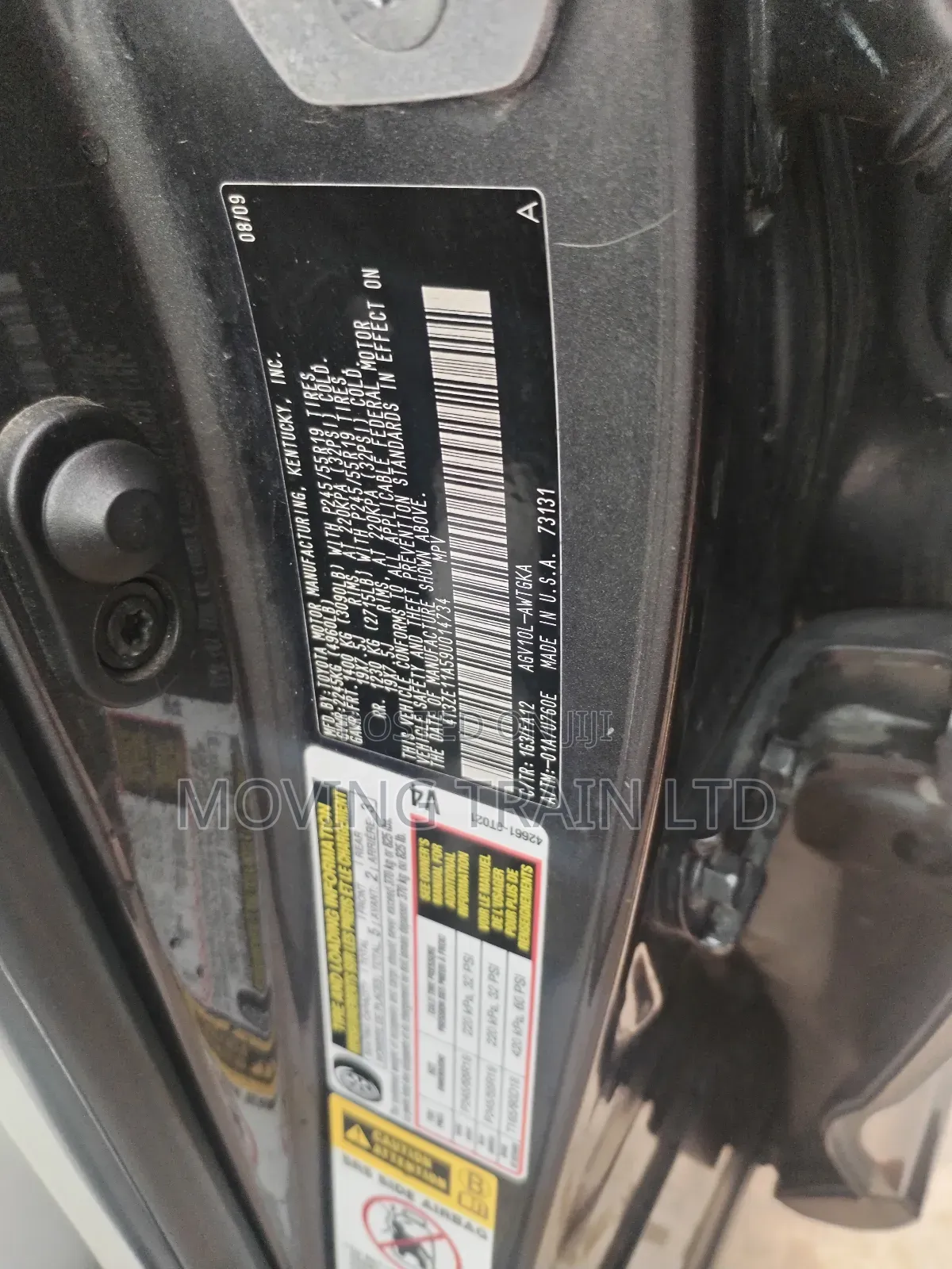 Toyota Venza V6 2010 Gray